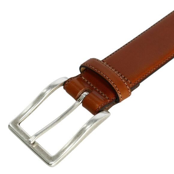 CrookhornDavis Men's Somerset Smooth Calfskin Dress Belt - Picture 4 of 5